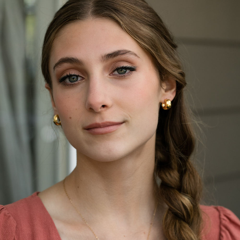 DAMURE HUGGIE HOOP EARRING