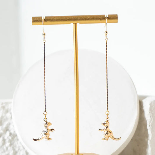 DINO-MITE T REX EARRING