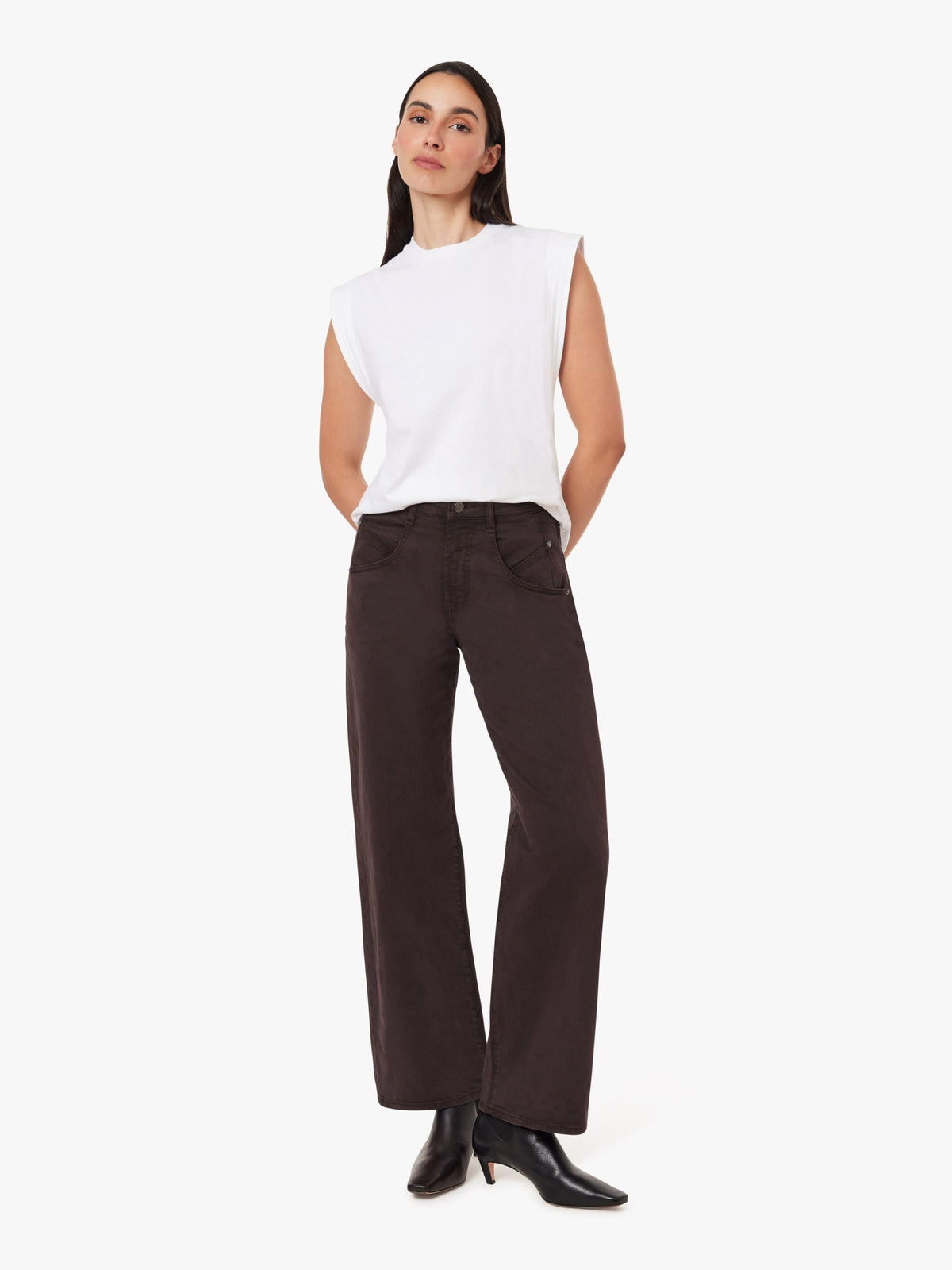 BLAINE HIGH RISE STRAIGHT JEAN