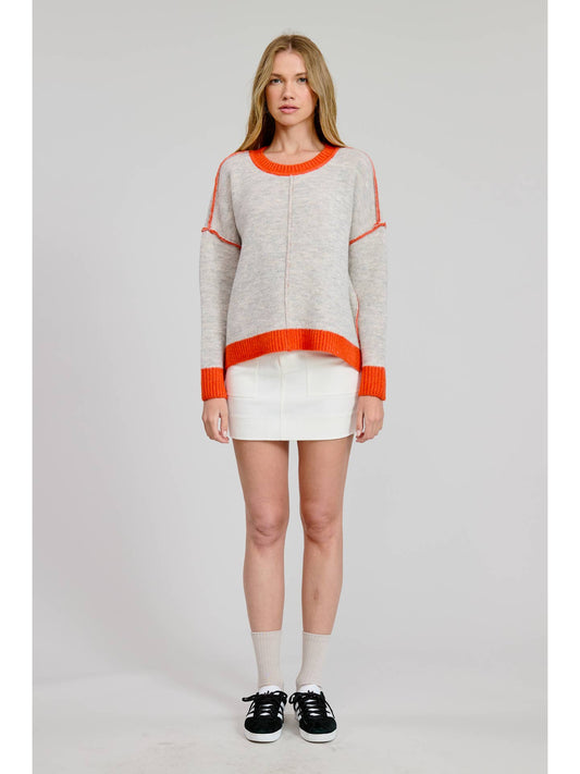 MUNICH COLOR CONTRAST SWEATER