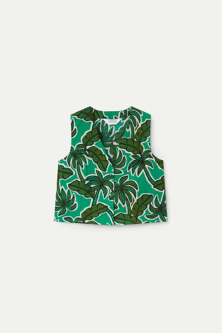GREEN PALM VEST