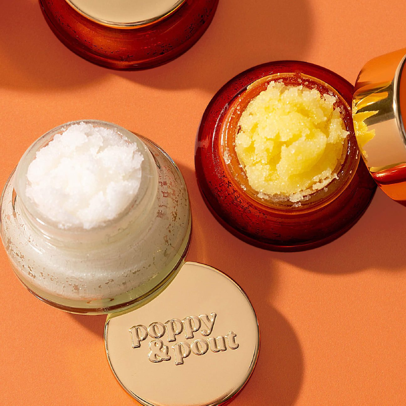 EXFOLIATING LIP SCRUB IN BLOOD ORANGE MINT