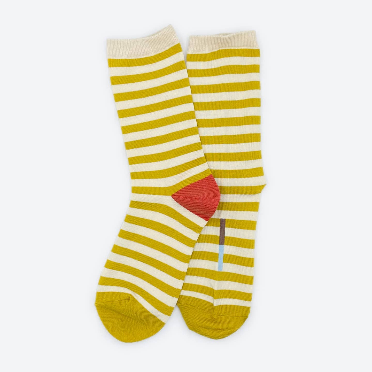 EUREKA STRIPED CREW SOCKS
