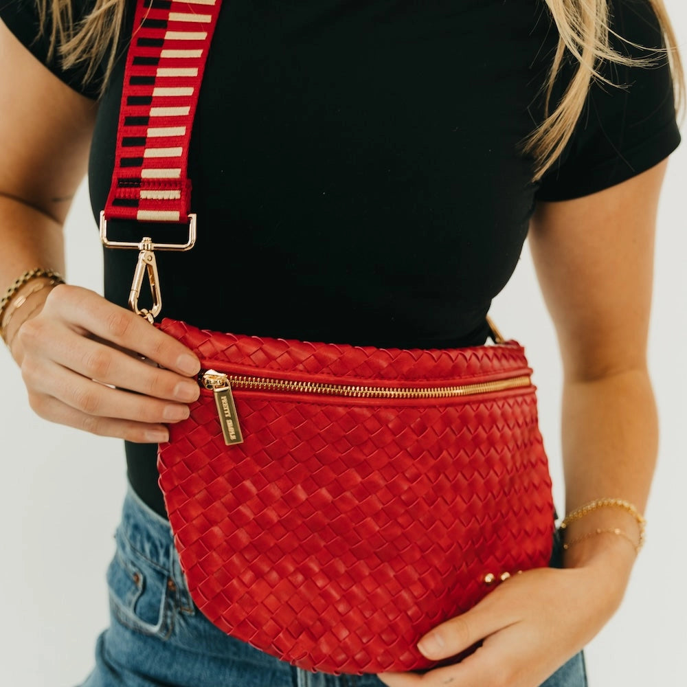 WOVEN BUM BAG