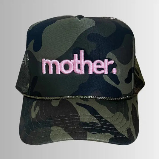 Mother Embroidered Trucker Hat