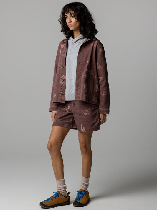 FM YARREL PRINTED JACKET