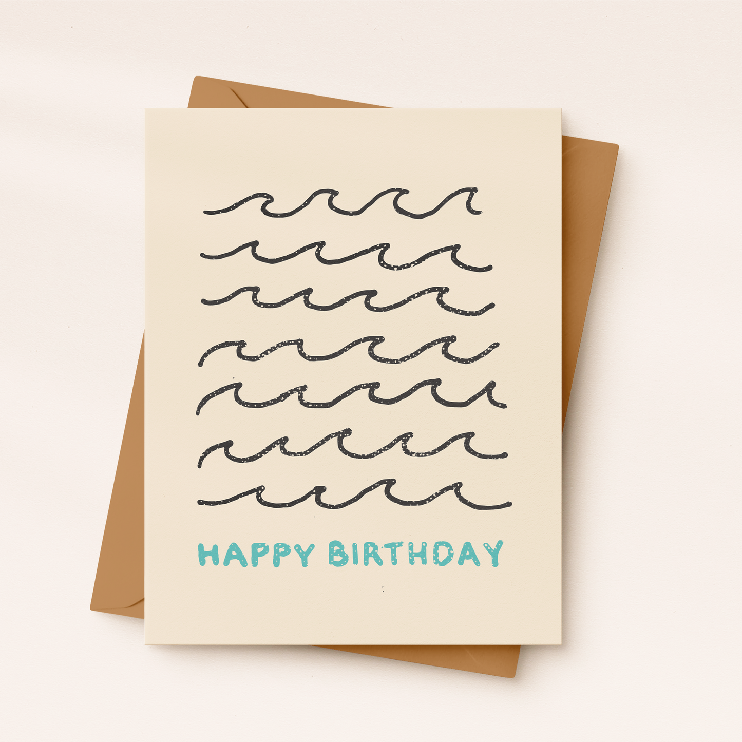 Happy Birthday Wave Card