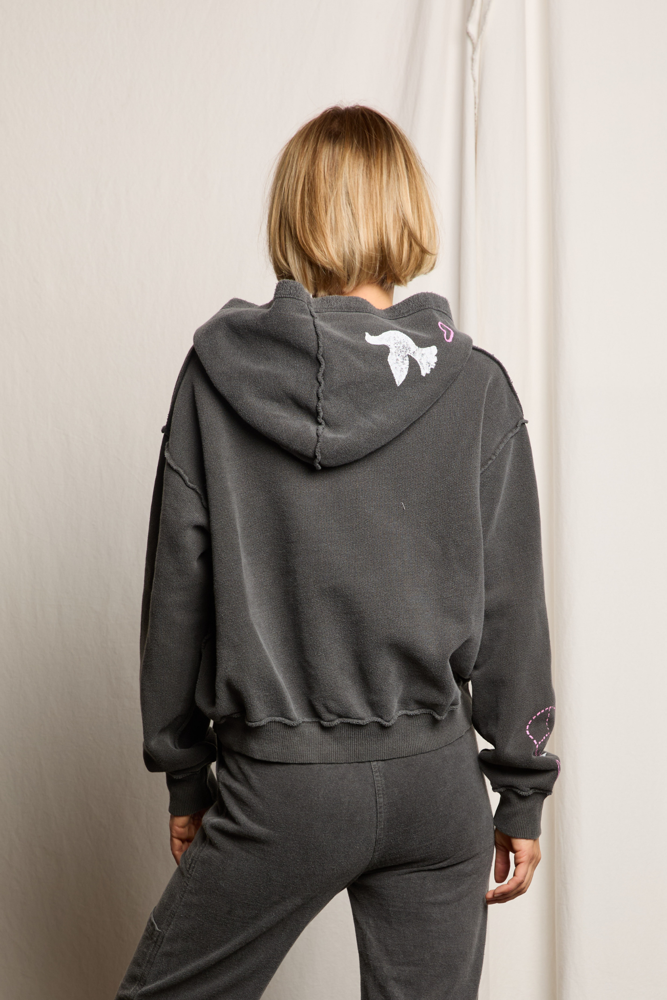 Pink Vandal Love Hoodie