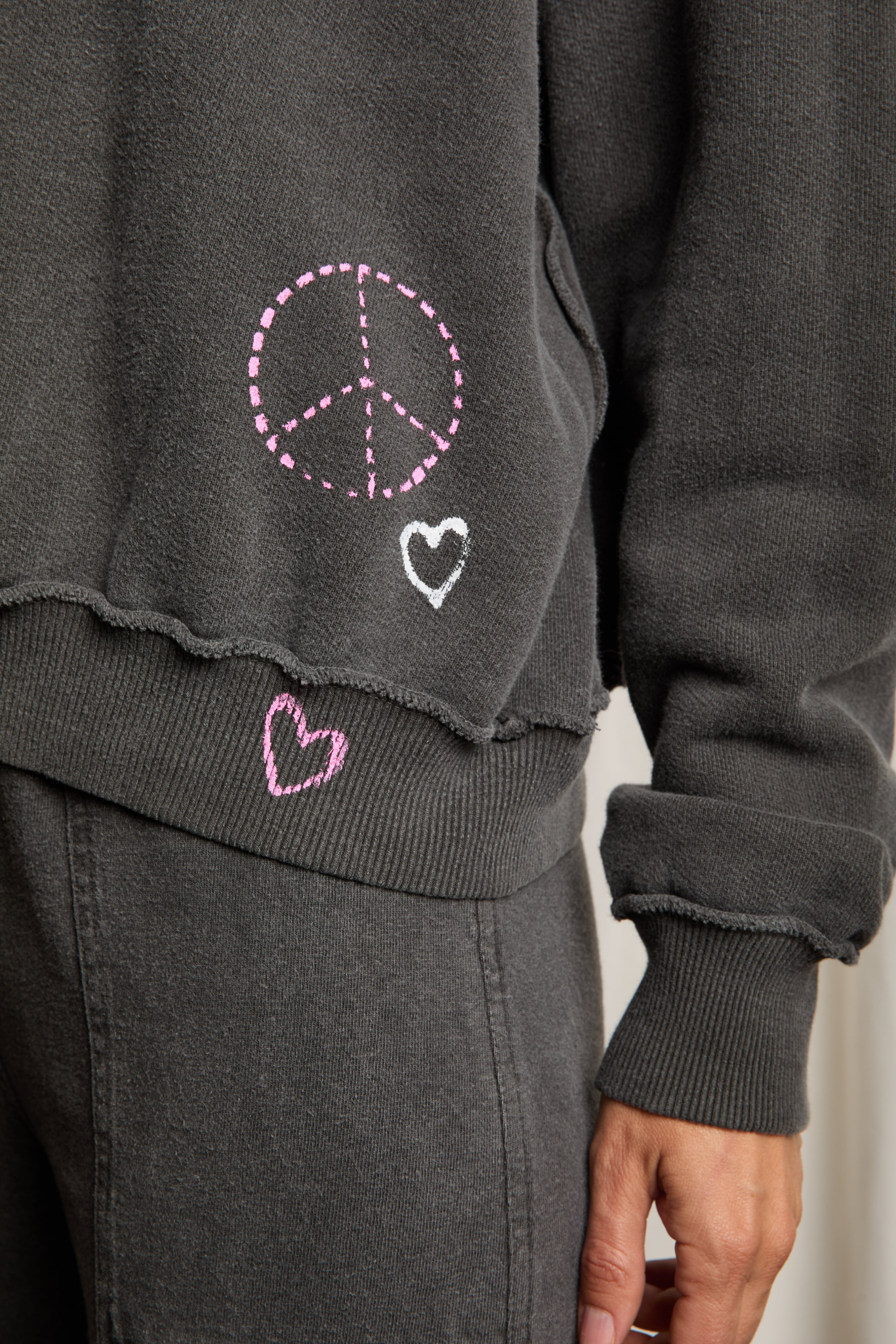 Pink Vandal Love Hoodie