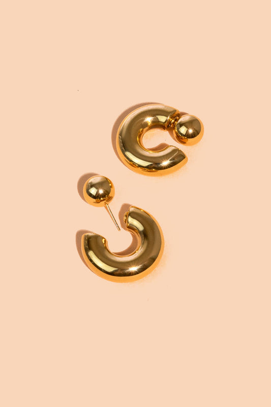 RILEY JACKET HOOPS