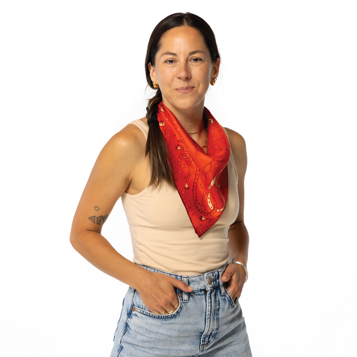 SILK SCARF  “Own Your Power”