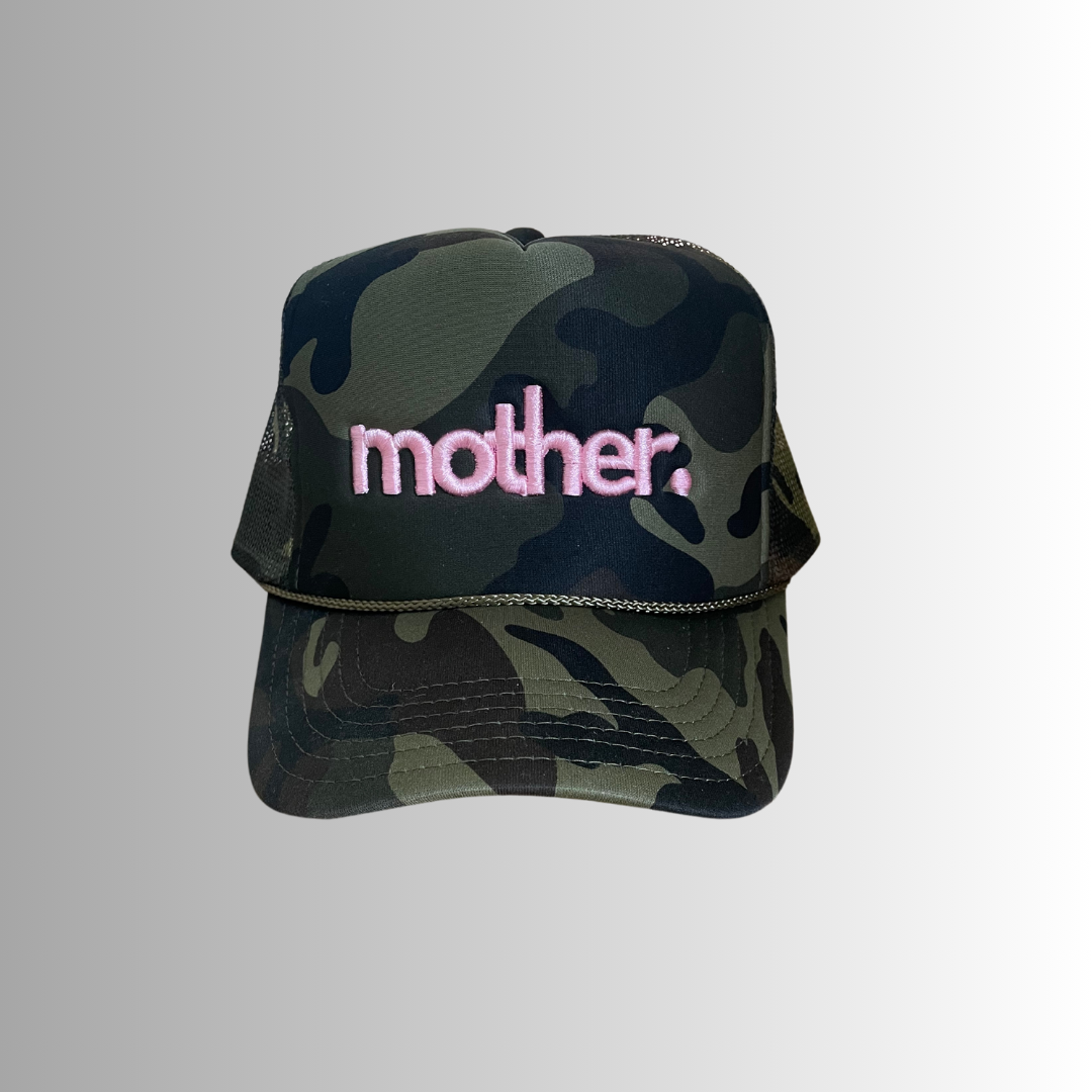 Mother Embroidered Trucker Hat