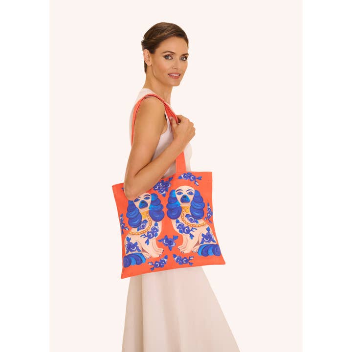 SPLENDID SPANIELS TOTE BAG