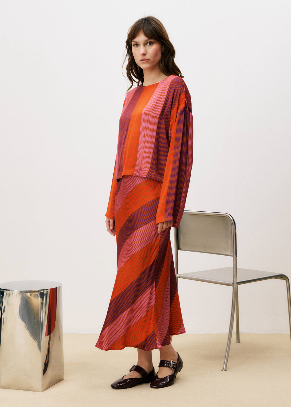 CHAKA STRIPED TOP
