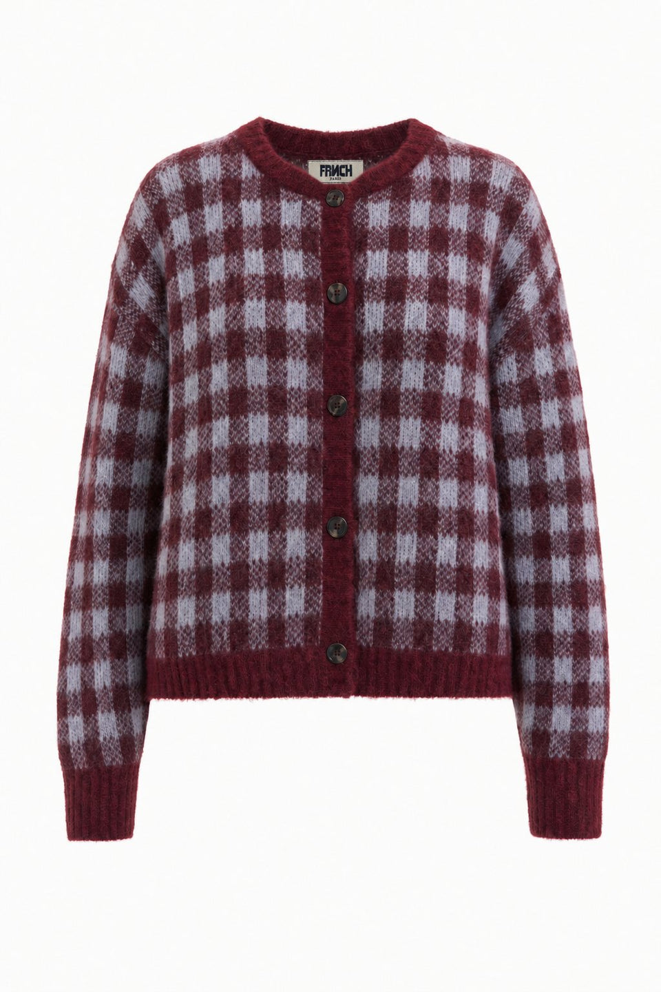 AOMORI CARDIGAN BURGUNDY