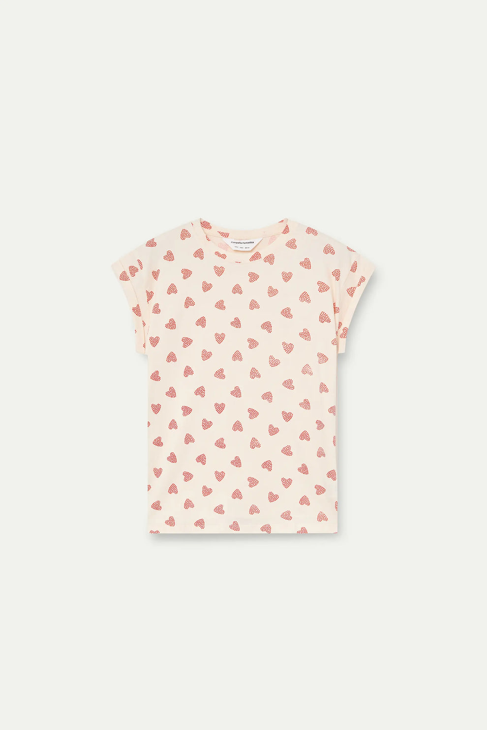 LADYBAG  RED PRINT T-SHIRT