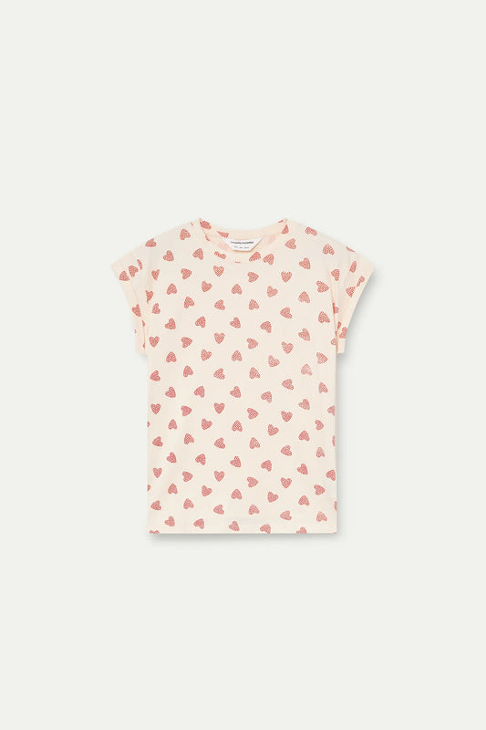 LADYBAG  RED PRINT T-SHIRT