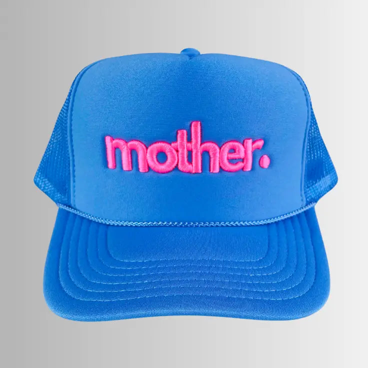 MOTHER EMBROIDERED TRUCKER HAT