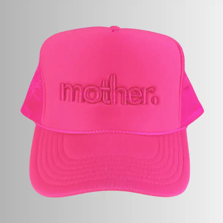 MOTHER EMBROIDERED TRUCKER HAT