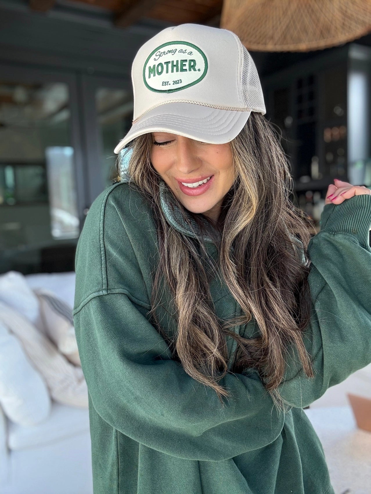 VINTAGE MOTHER PATCH HAT