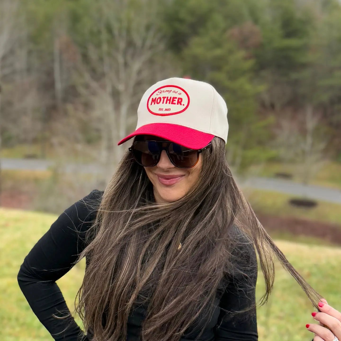 VINTAGE MOTHER CANVAS PATCH HAT