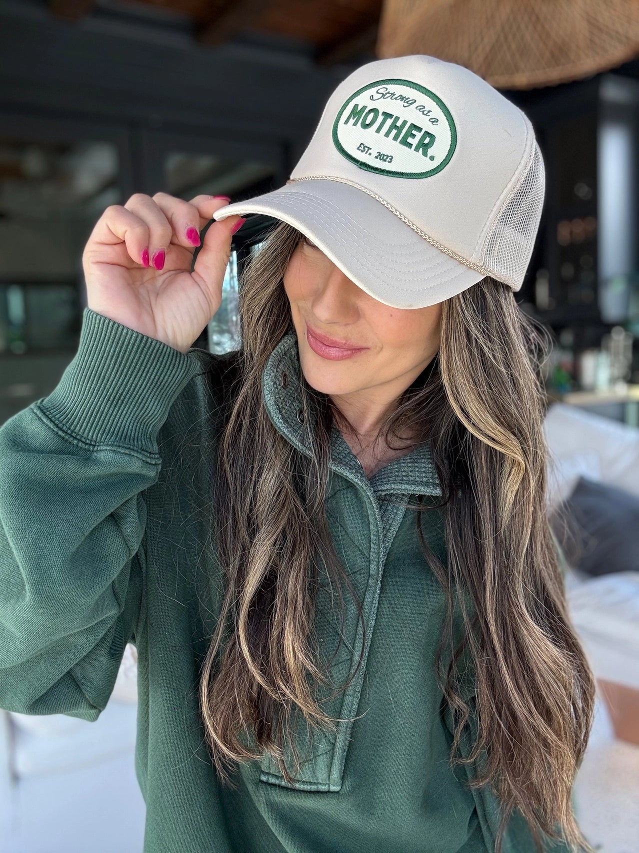 VINTAGE MOTHER PATCH HAT