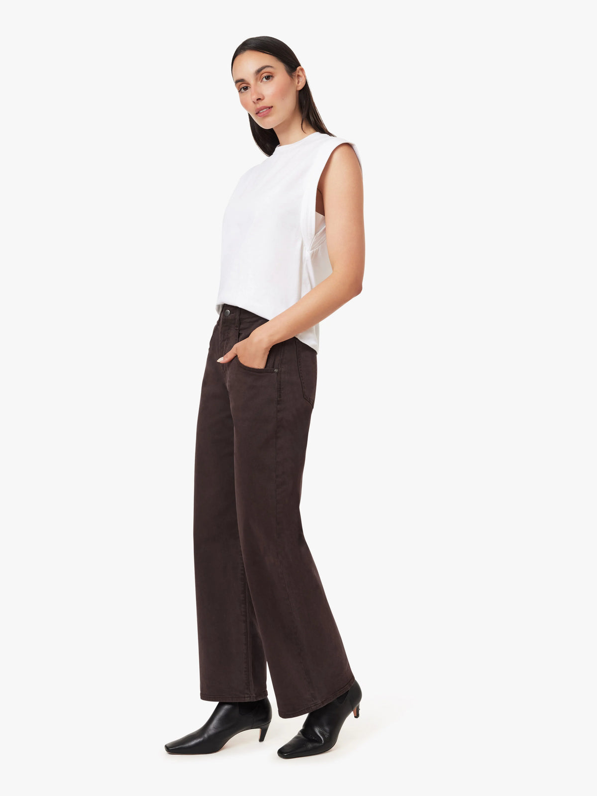 BLAINE HIGH RISE STRAIGHT JEAN