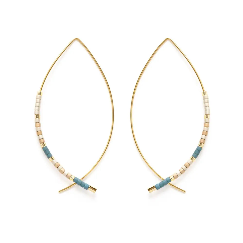JAPANESE BEAD MARQUISE THREADERS