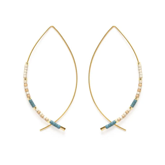 JAPANESE BEAD MARQUISE THREADERS