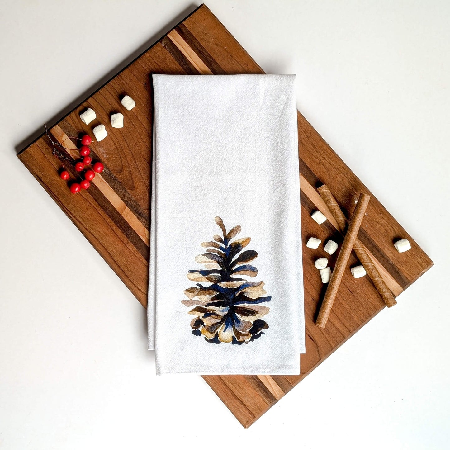 PINECONE TEA TOWEL