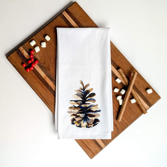 PINECONE TEA TOWEL