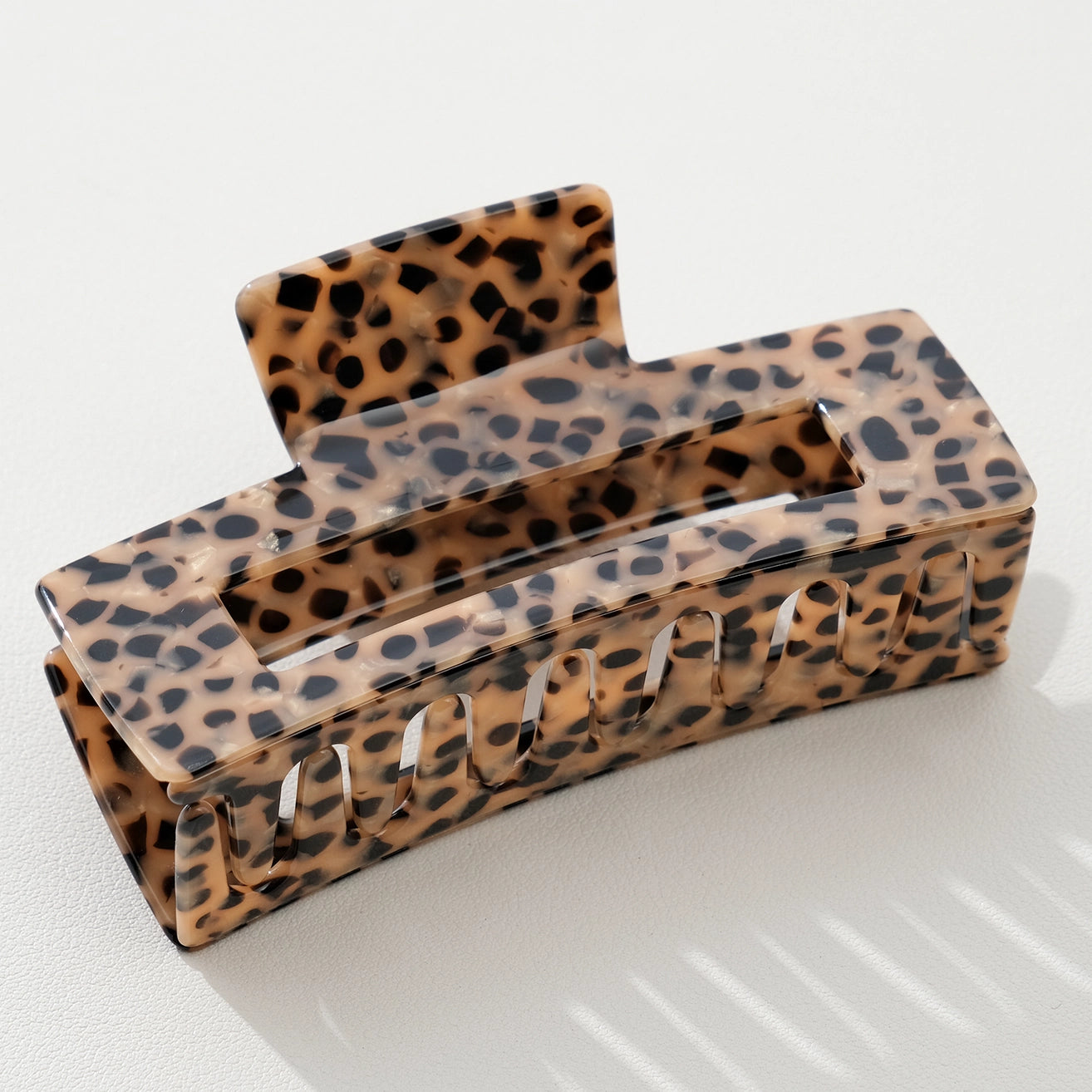 WILD LEOPARD LARGE CLAW CLIPS
