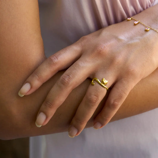 CAT TAIL RING