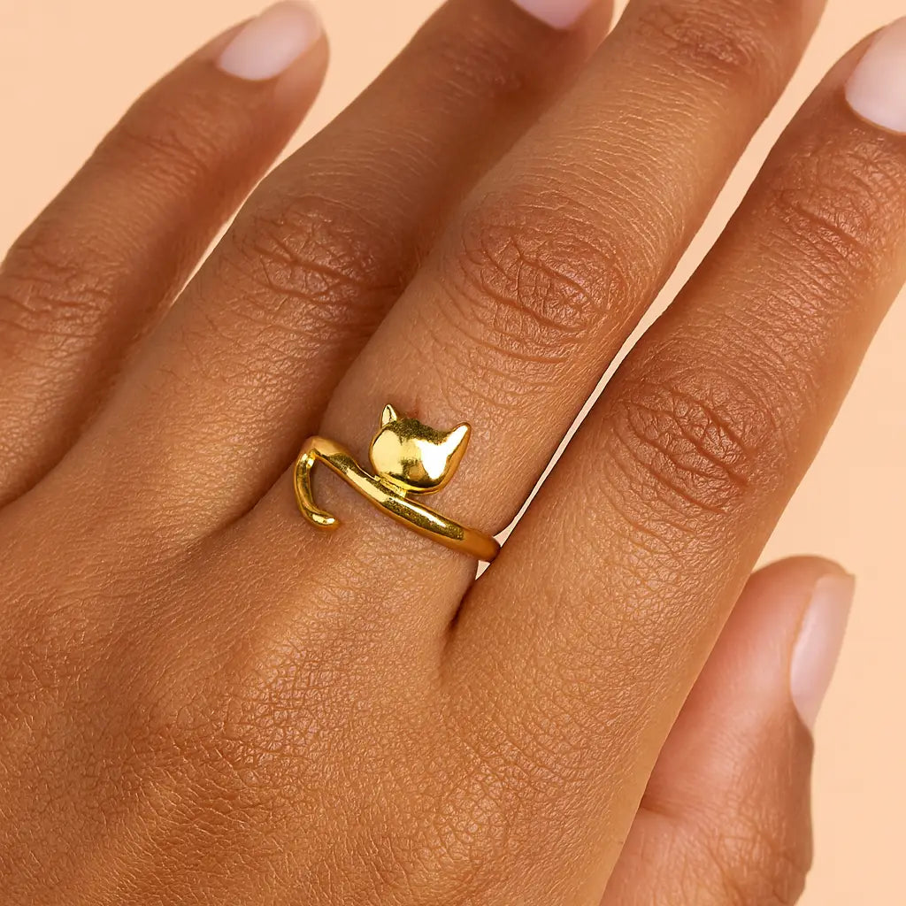 CAT TAIL RING