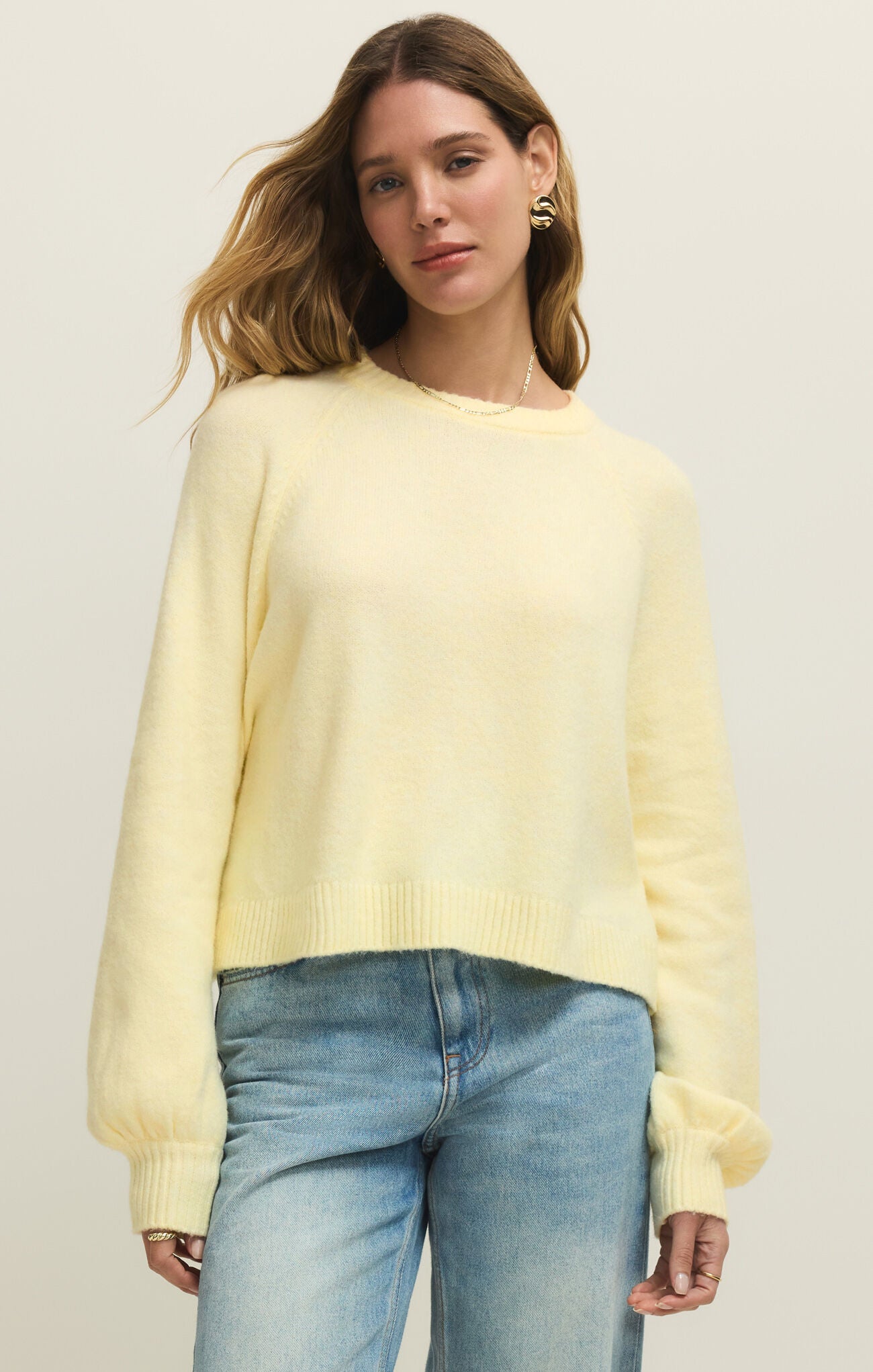 COMING UP SWEATER