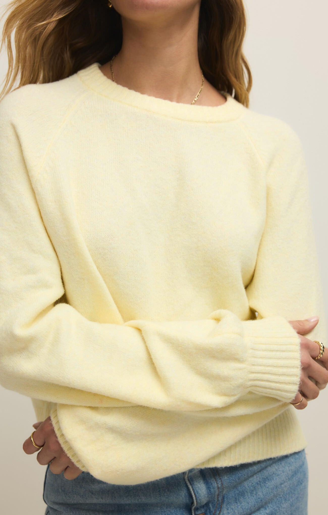 COMING UP SWEATER
