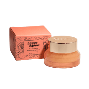 EXFOLIATING LIP SCRUB IN PINK GRAPEFRUIT