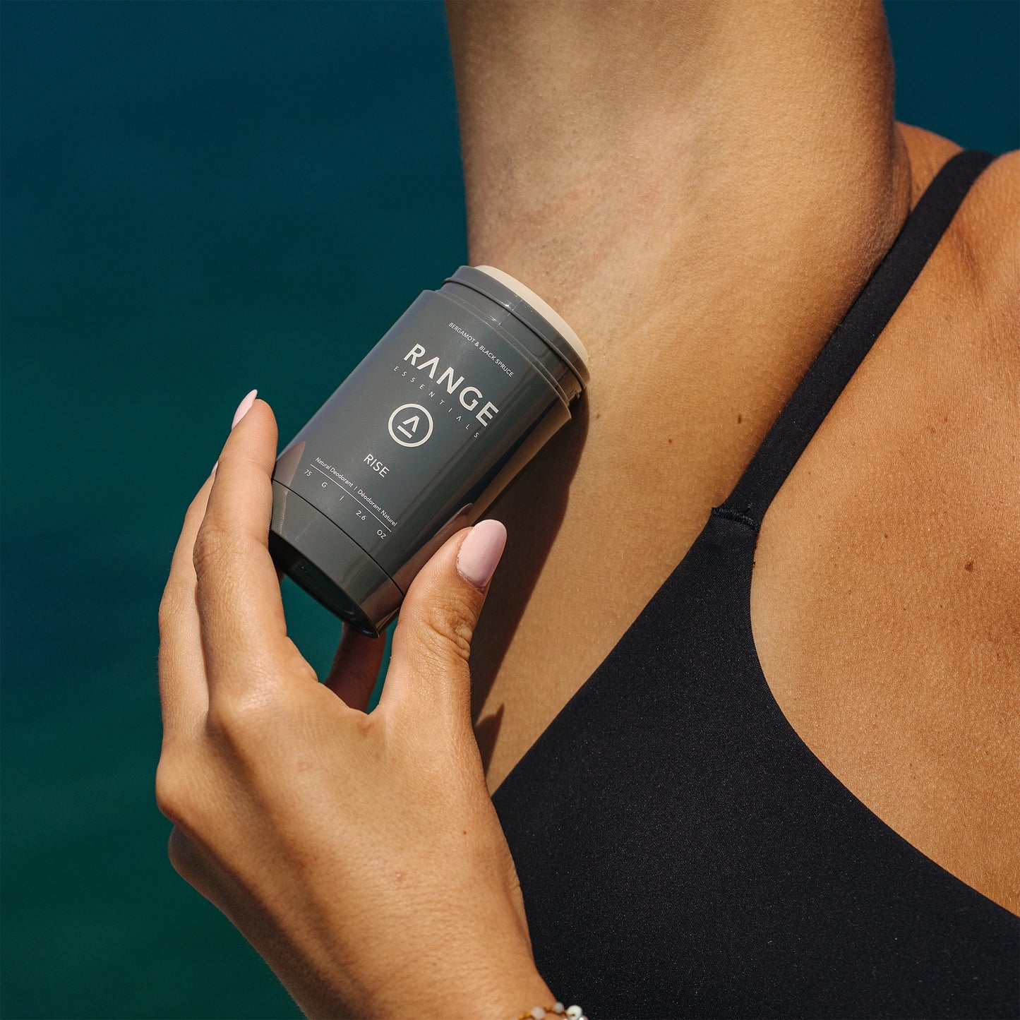 75 G Deodorant  Rise: Bergamot & Black Spruce