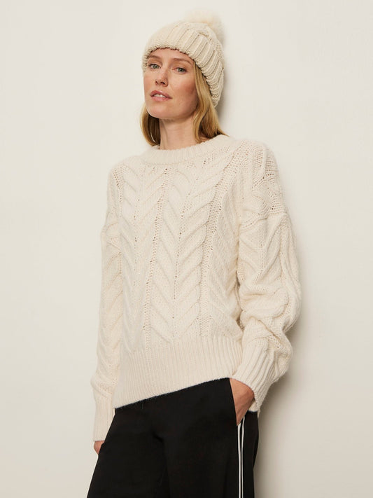 SNOW BUNNY STATEMENT SWEATER