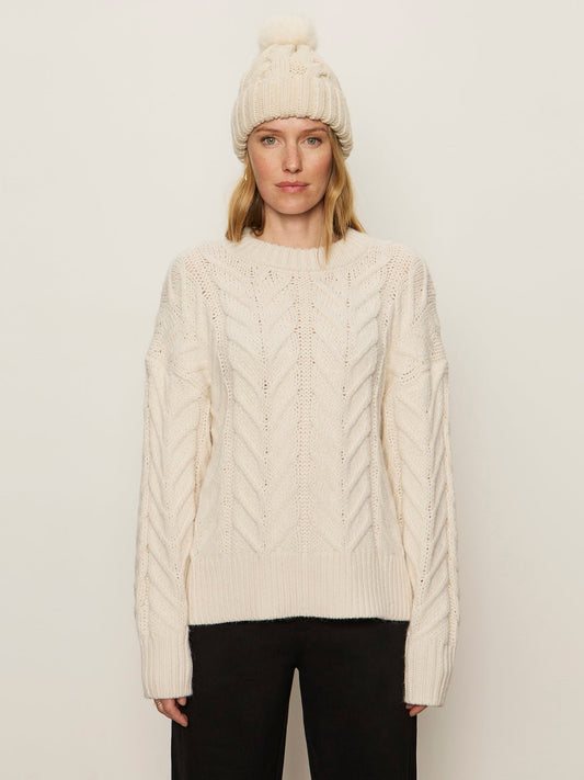 SNOW BUNNY STATEMENT SWEATER