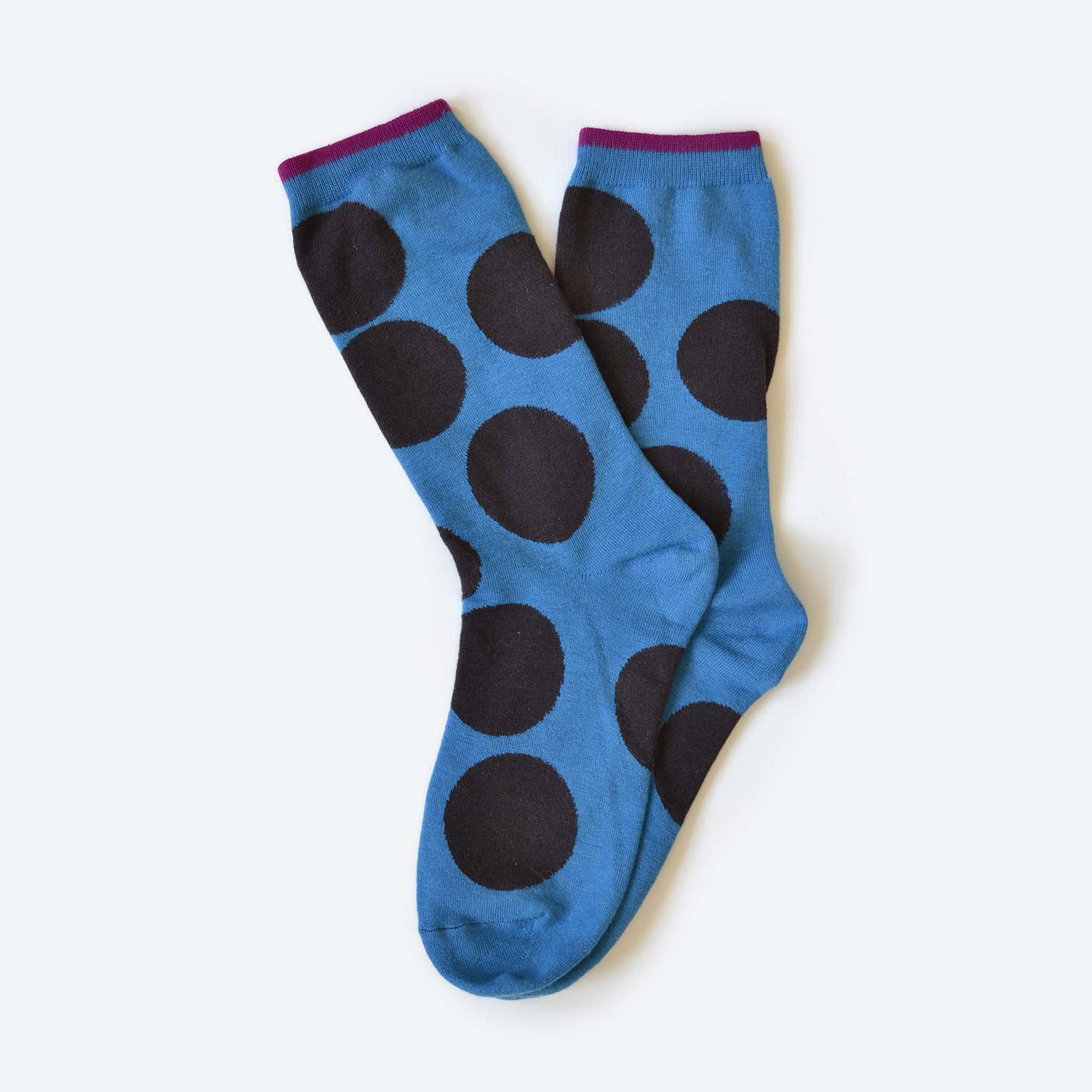 BIG DOT BLUE SOCK