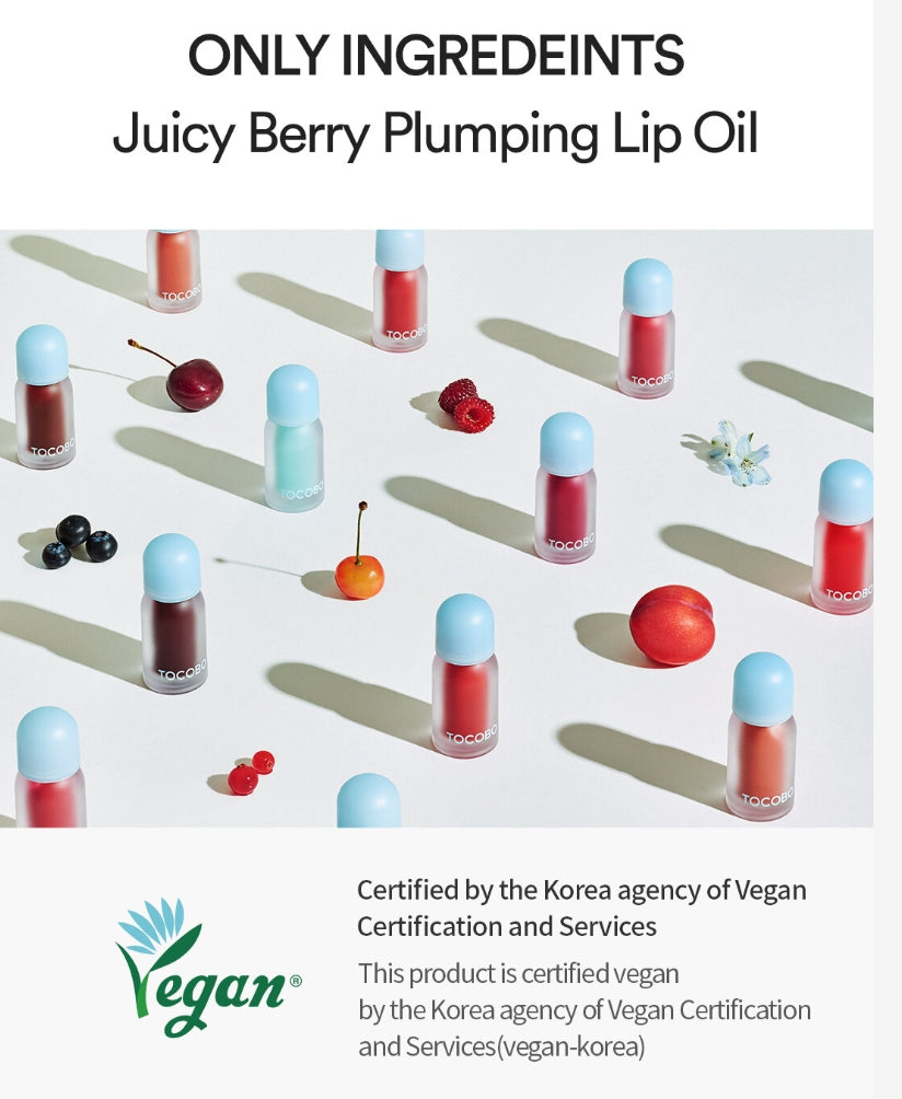 JUICY BERRY PLUMPING LIP  OIL - BERRY CANDY