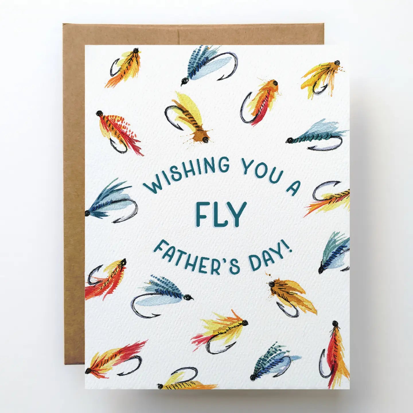 FLY FISHING FATHER'S DAY CARD