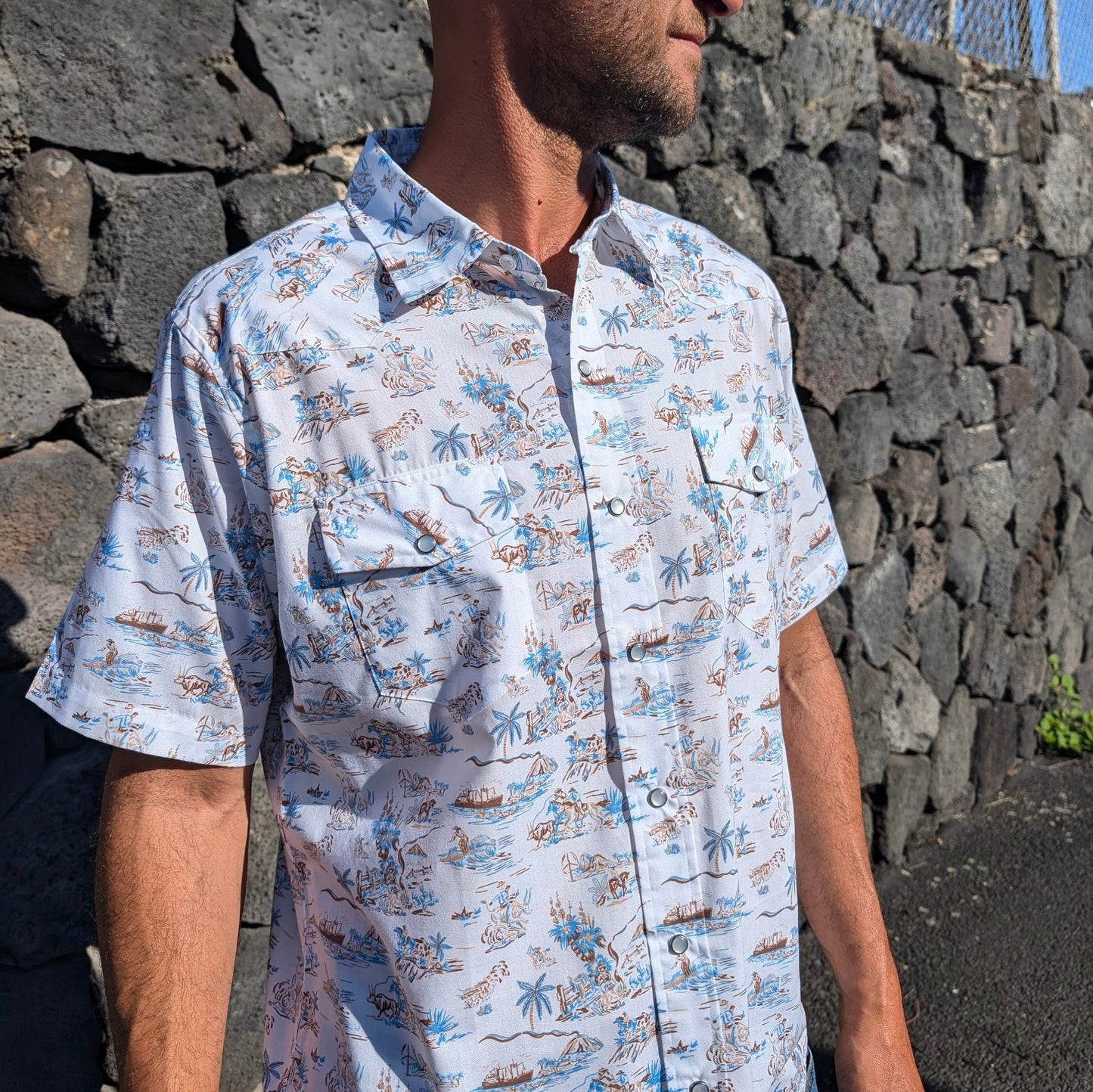 PANIOLO WHITE  SHIRT