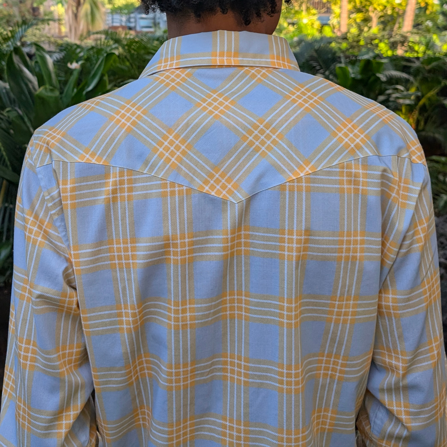 PALAKA NUI GRAY YELLOW  SHIRT