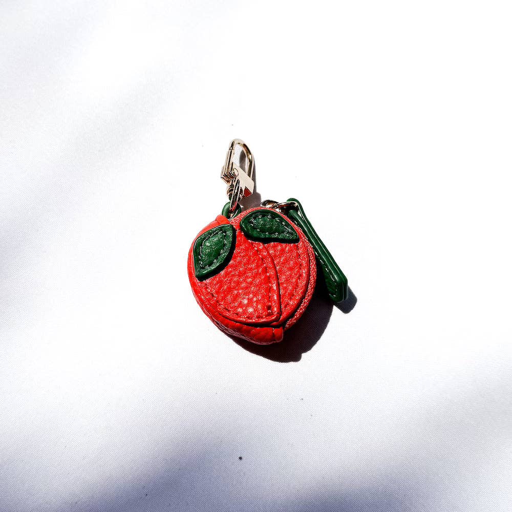 Cutie Fruit Bag Charm: Strawberry