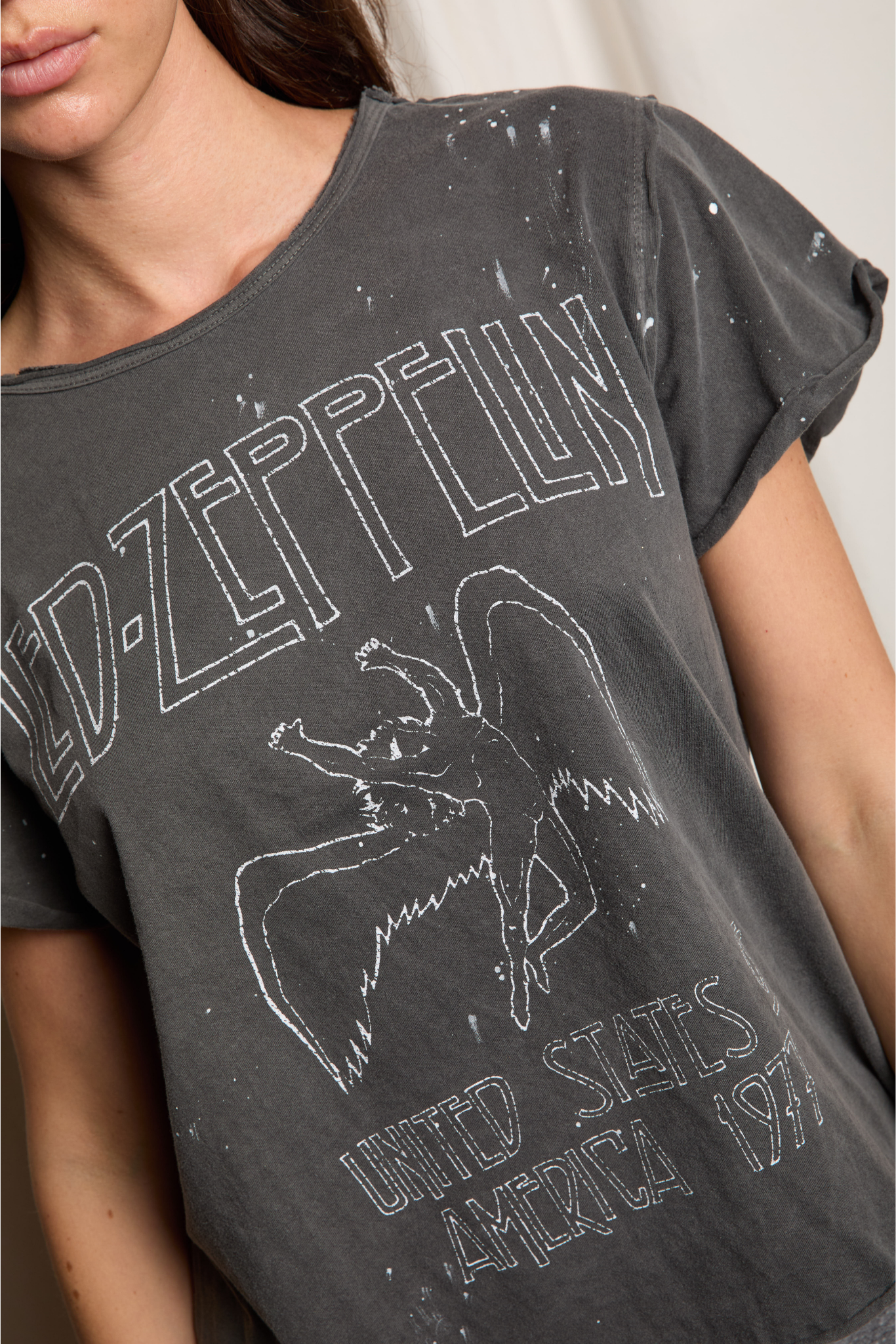 Led Zeppelin '77 Tour Mist Tee