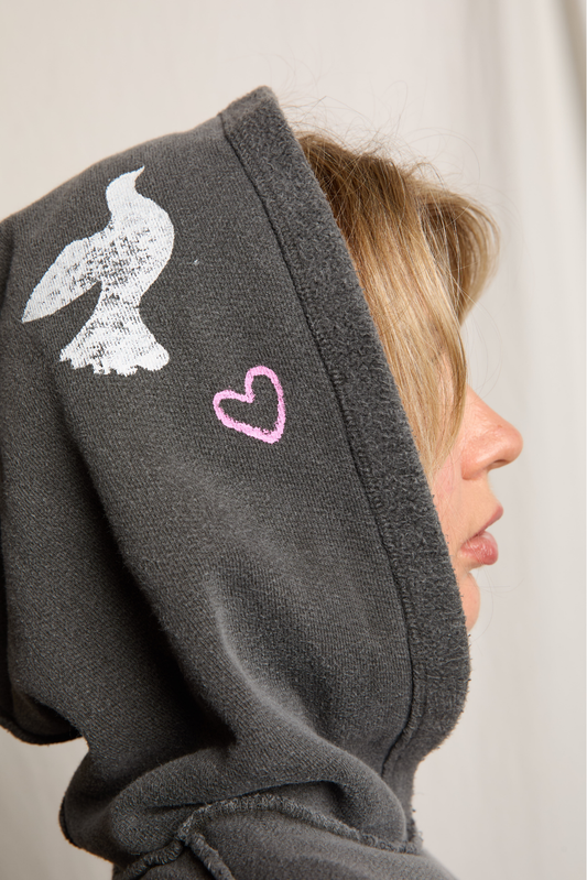 Pink Vandal Love Hoodie