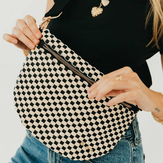 WESTLYN WOVEN BUM  BAG