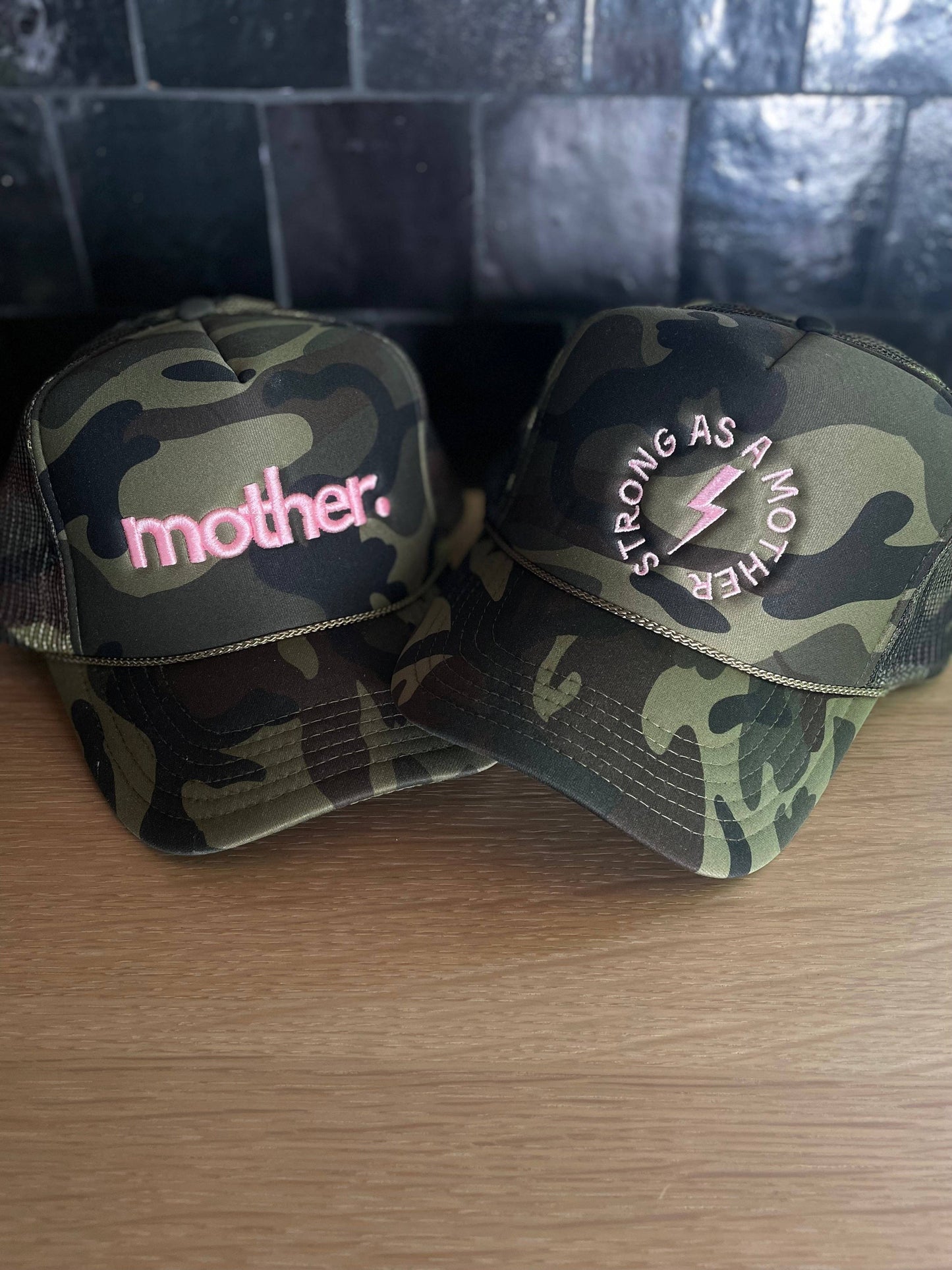 Mother Embroidered Trucker Hat